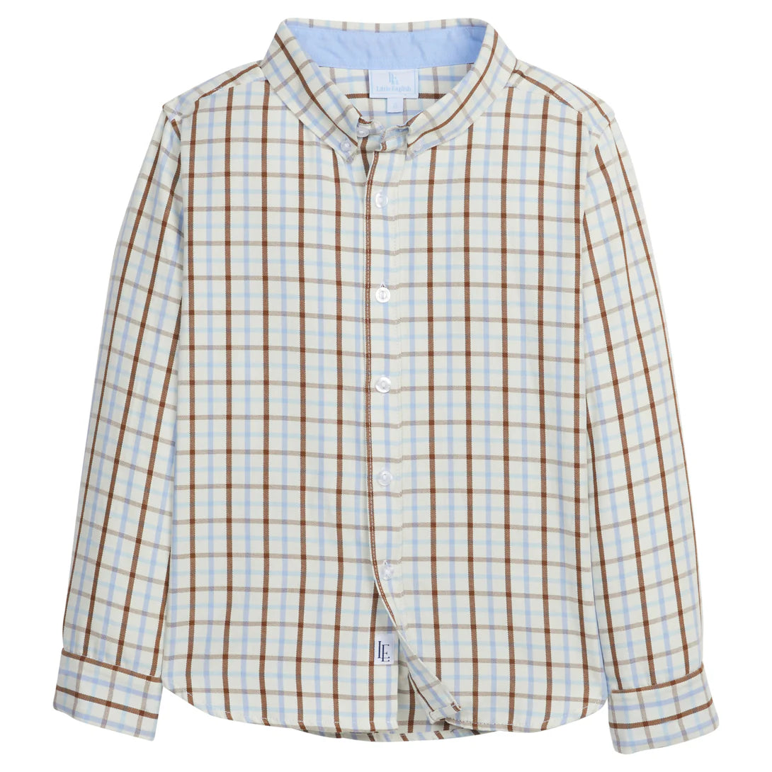 Brownfield Plaid Button Down Shirt