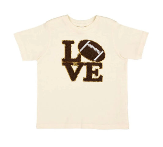 Football Love Patch Tee