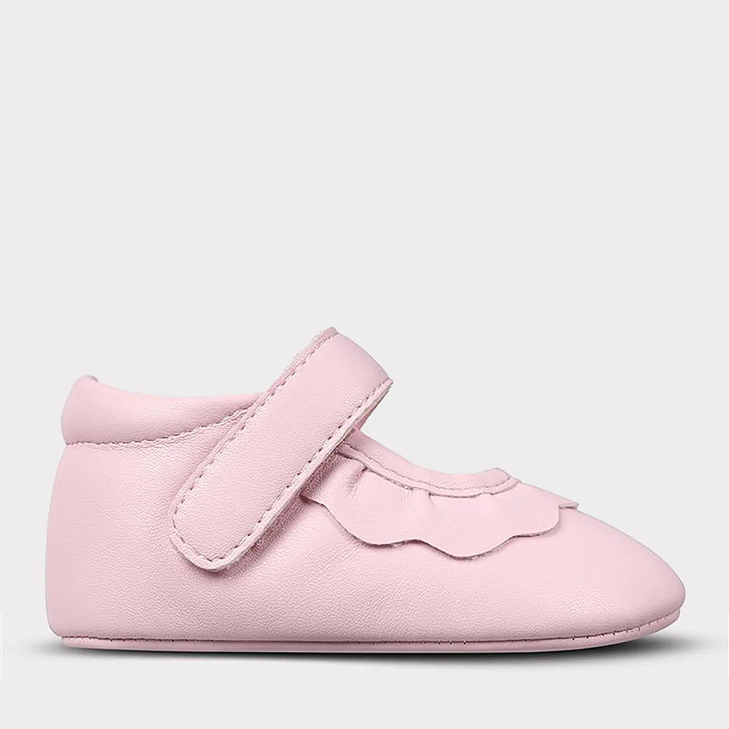 Pink Amina Crib Shoe