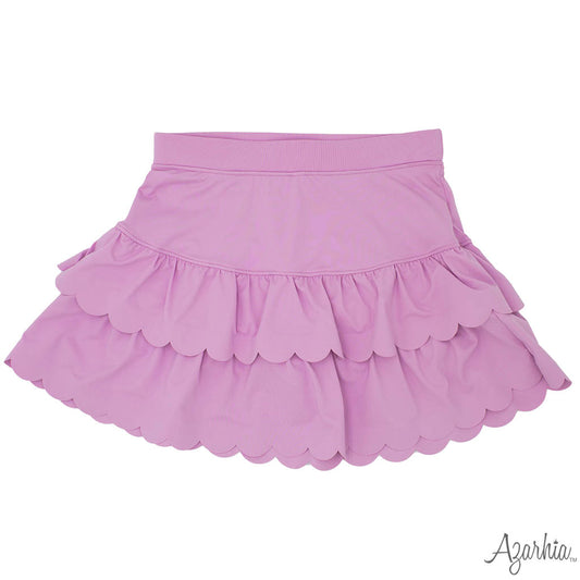Lavender Scallop Skort