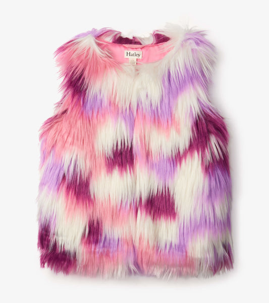 Feeling Groovy Faix Fur Vest