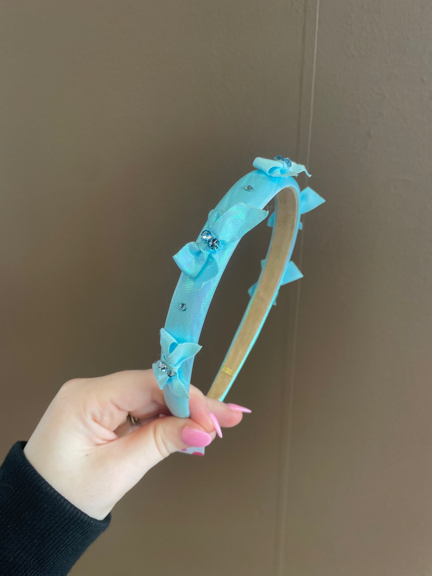 Crystallized Bow Halo Headband