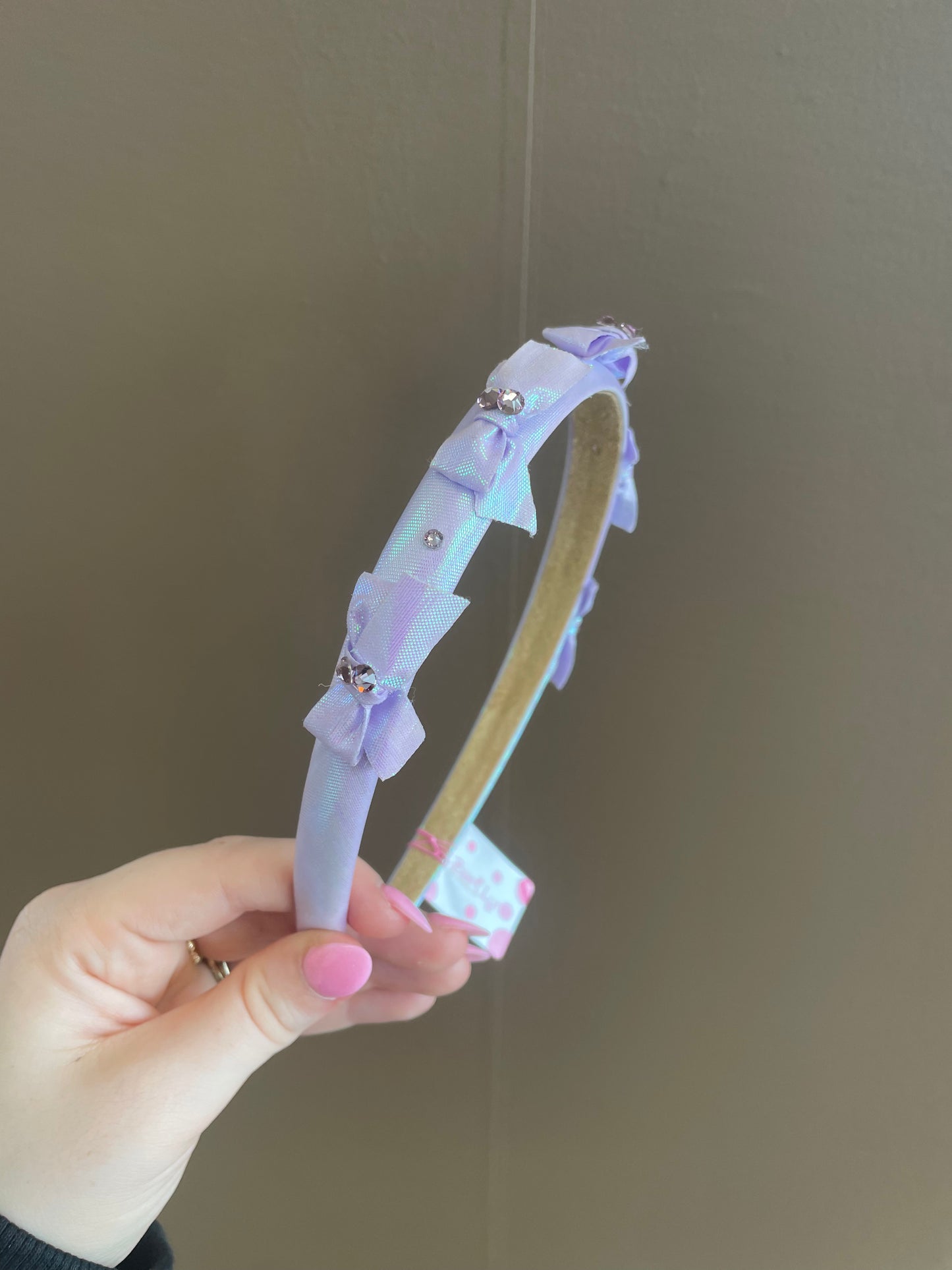 Crystallized Bow Halo Headband
