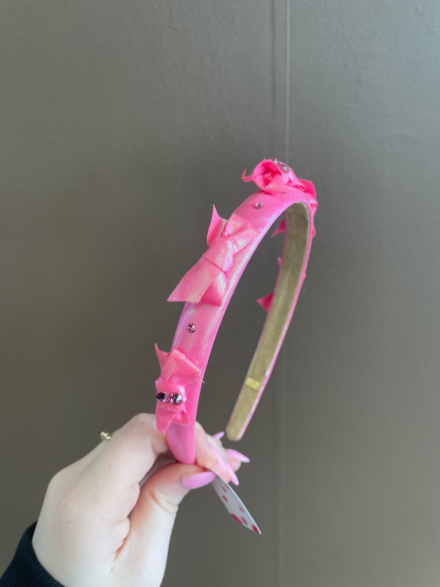 Crystallized Bow Halo Headband