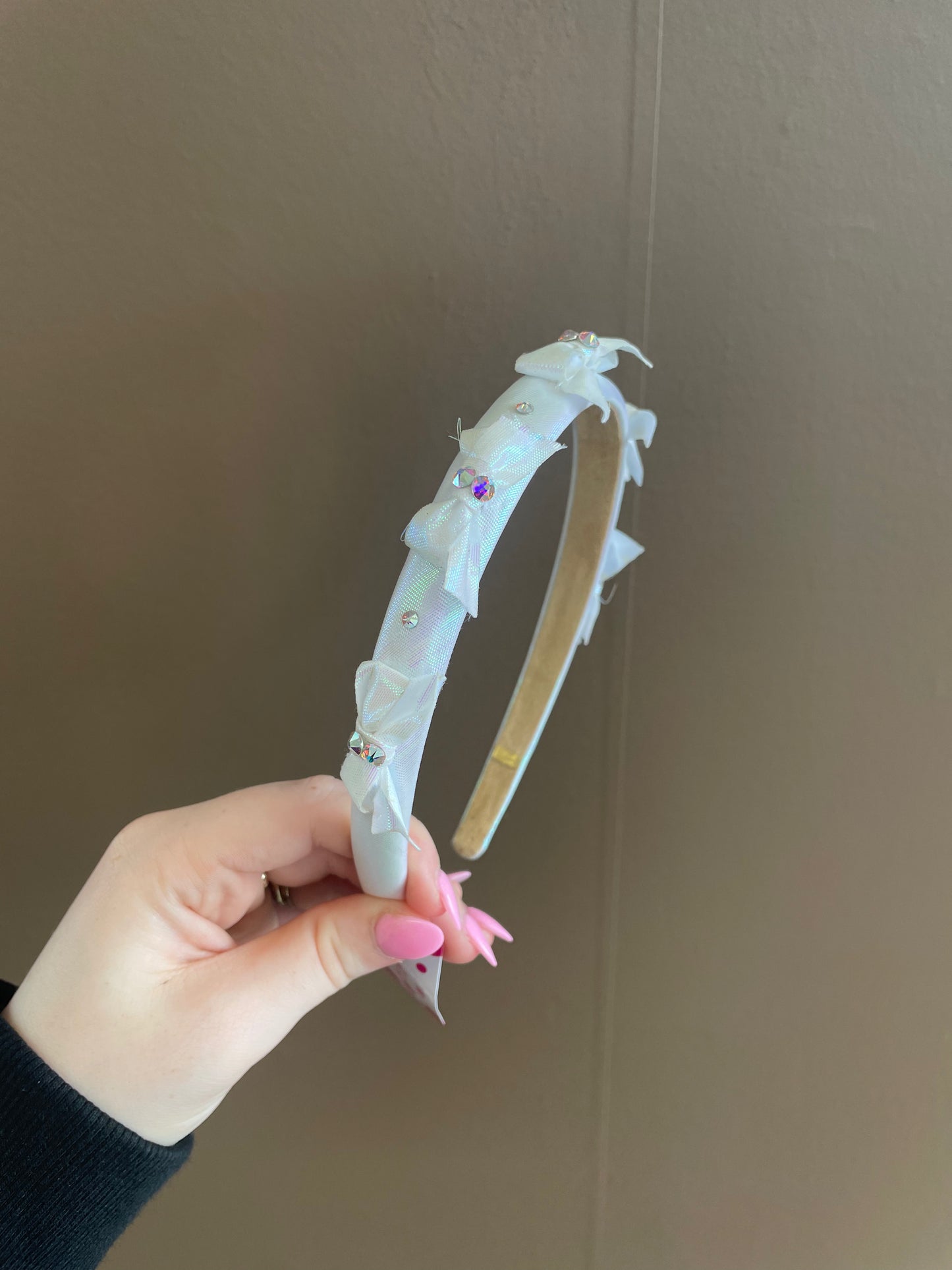 Crystallized Bow Halo Headband