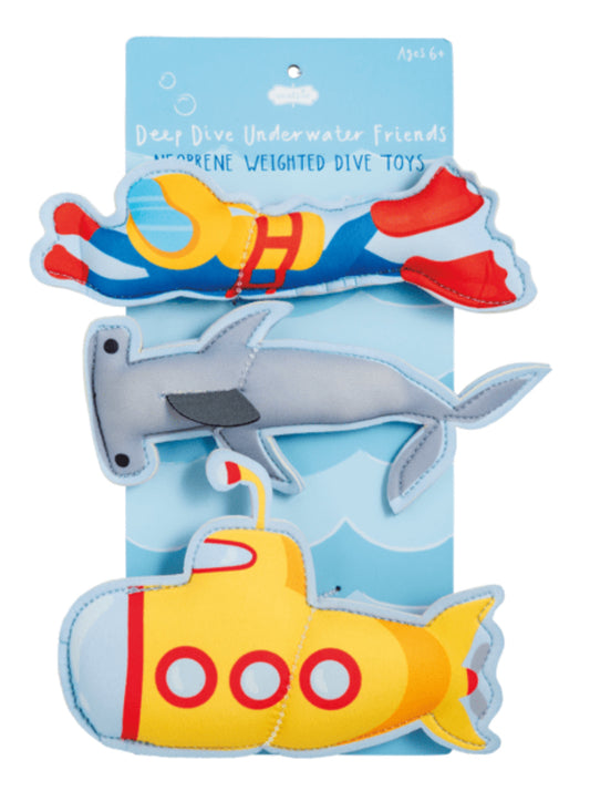 Underwater Neoprene Dive Toys