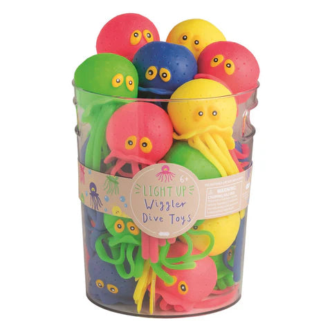 Light Up Wiggler Dive Toys