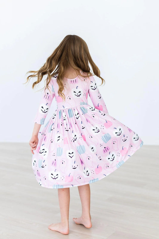 Happy Haunting Pocket Twirl Dress