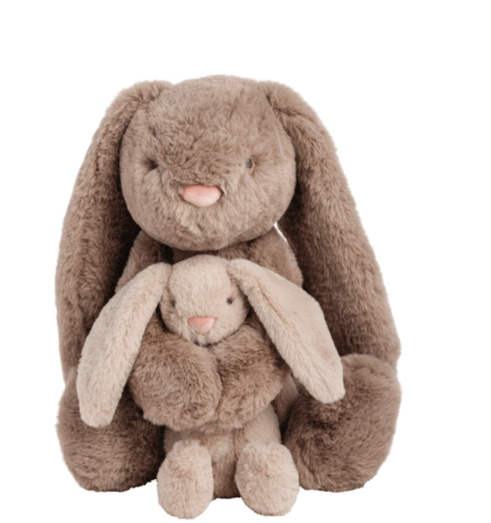 Bunny Mom Baby Plush