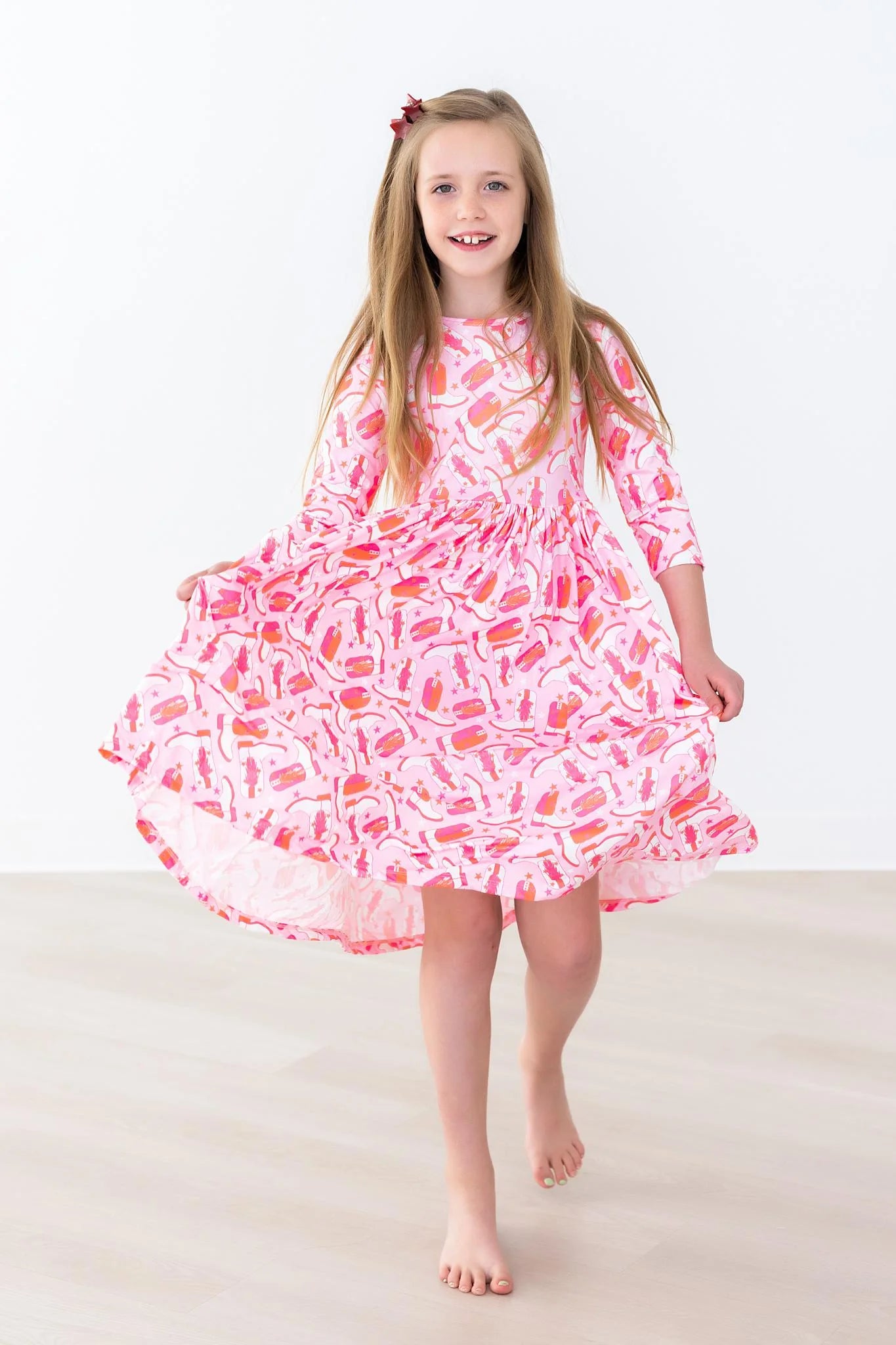 Howdy Pocket Twirl Dress