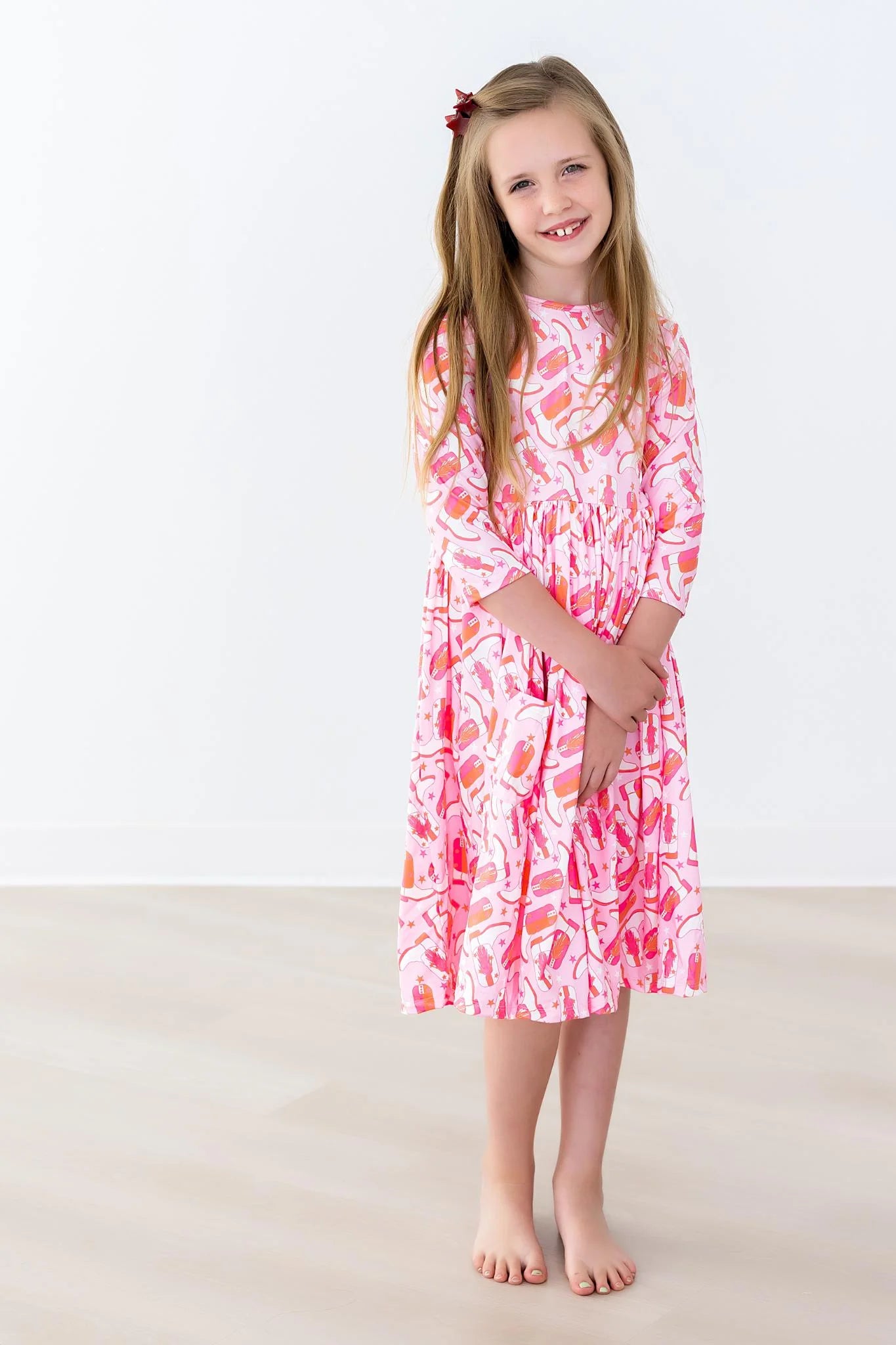 Howdy Pocket Twirl Dress