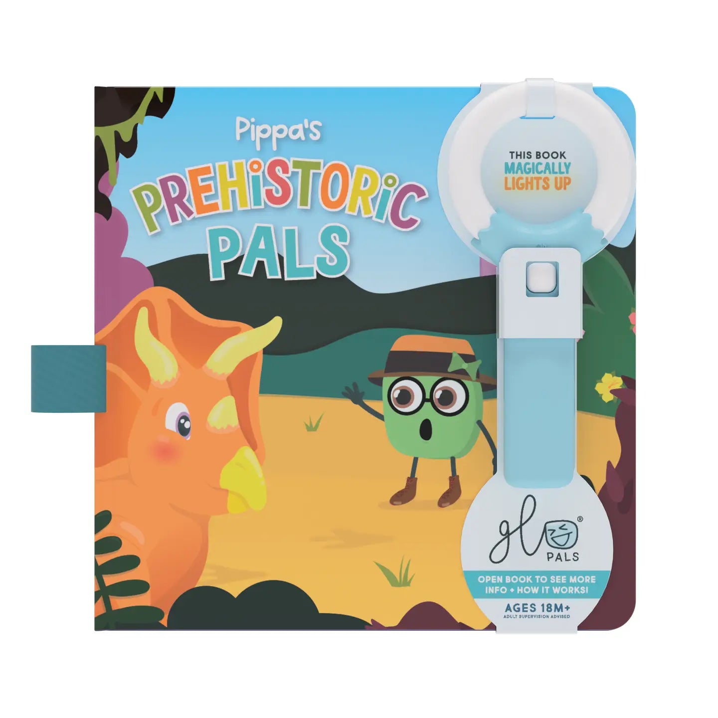 Glo Pals Light Up Book- Pippa & Her Prehistoric Pals