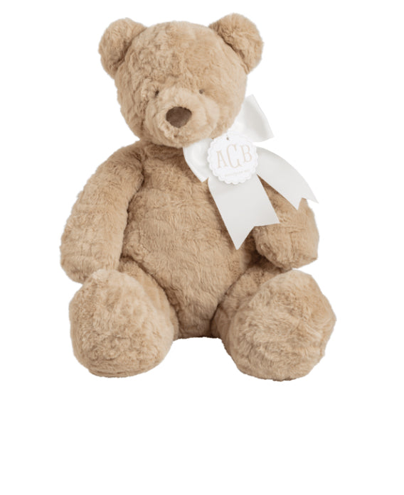 LARGE TAUPE MONOGRAM ME BEAR PLUSH PAL