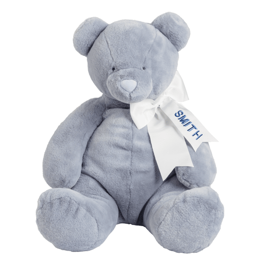 Large Blue Monogram Me Bear