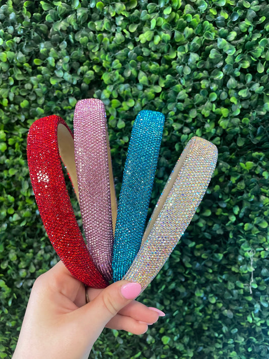 Thin Fully Crystallized Headband
