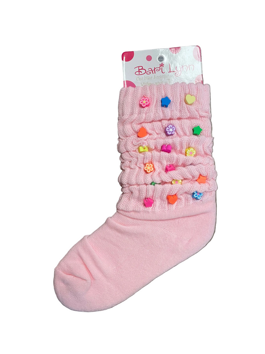 Pink Charm Socks