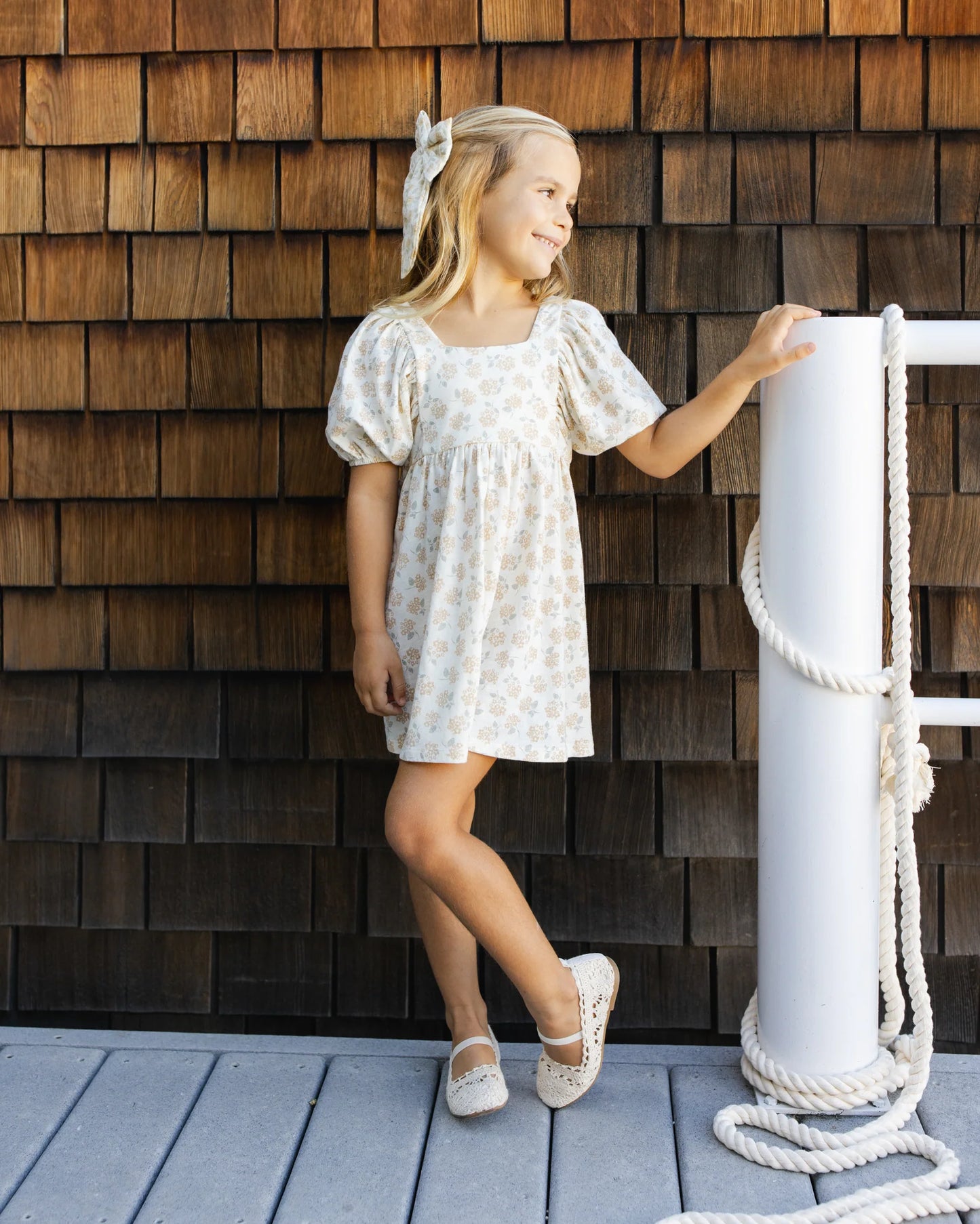 Brea Dress Yellow Ditsy