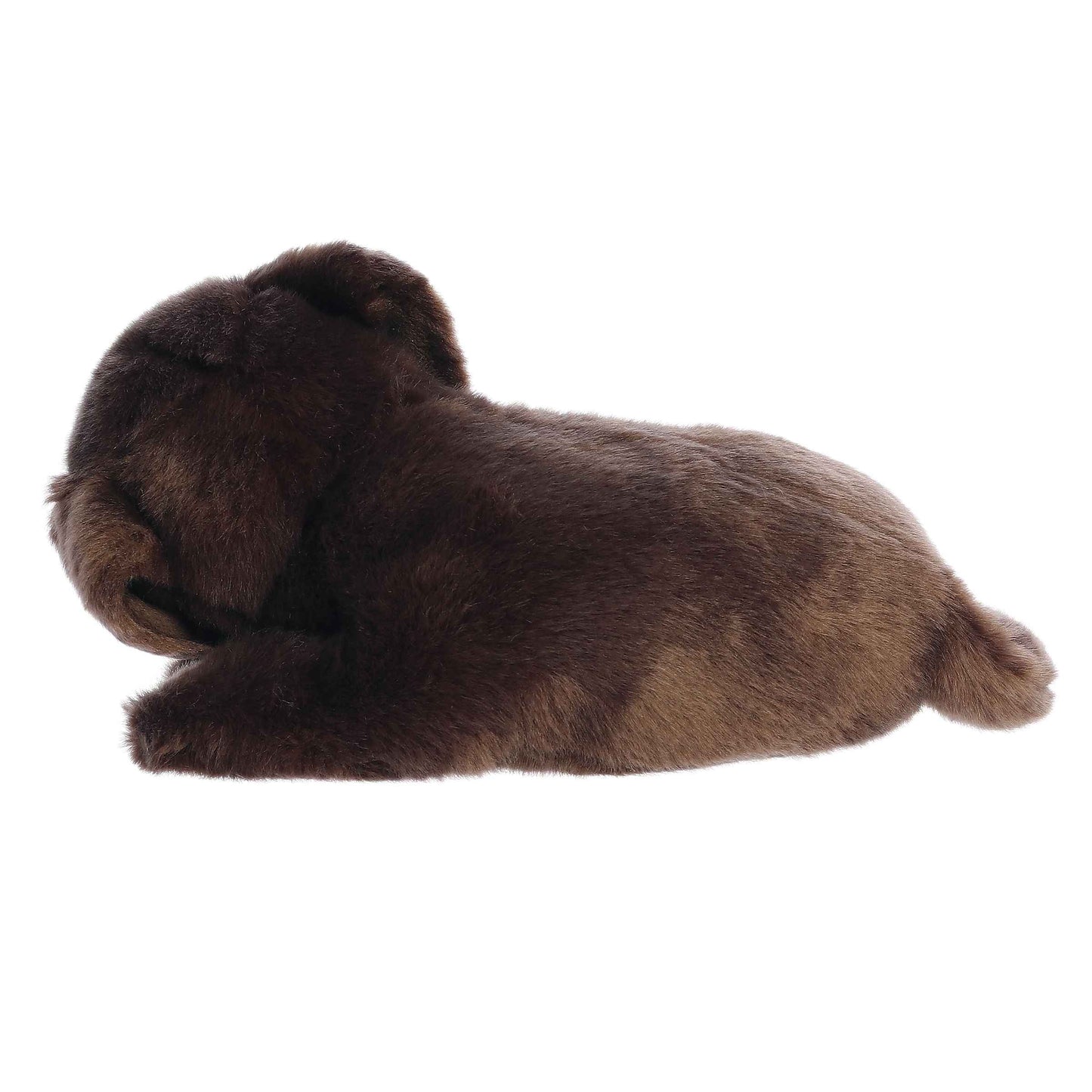 10" Sleepy Chocolate Lab Pup