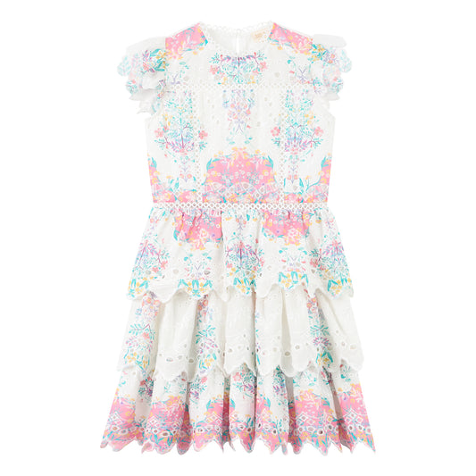 Gracie Embroidered Mini Dress