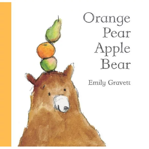 Orange Pear Apple Bear Book