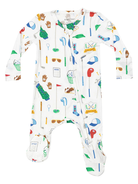 Golf Club White Footie