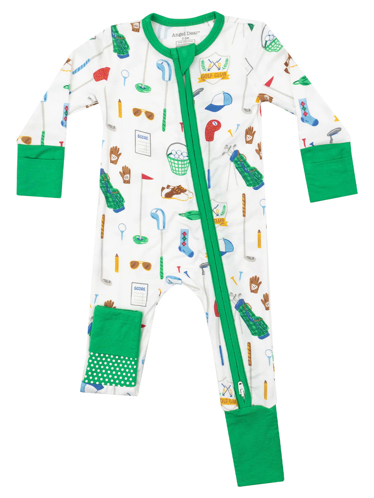 Golf Club White Convertible Romper