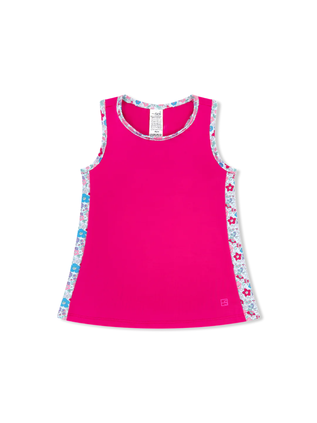Nicole Tank Pink & Bloomberry Floral