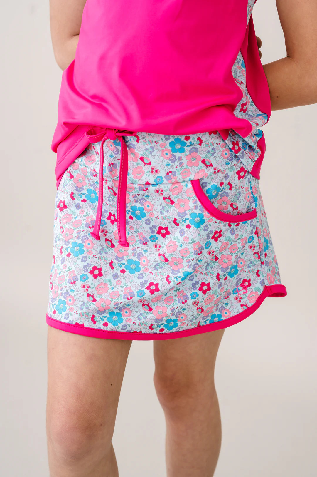 Bloomberry Floral Tiffany Tennis Skort