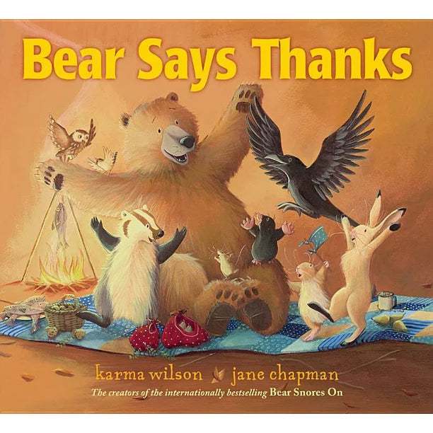 Bear Says Thanks Book