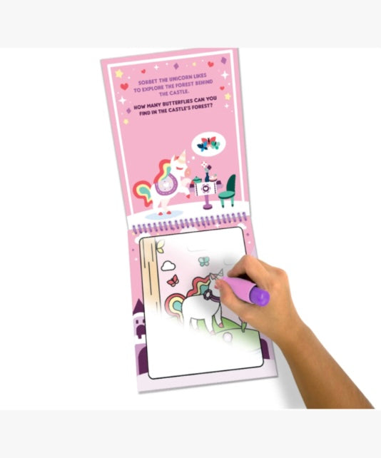 Water Magic Activity Set: Unicorn & Castle (Cake Scented)
