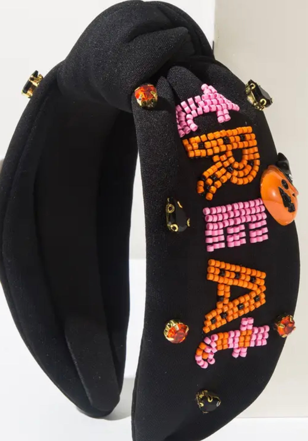 Trick Or Treat Beaded Headband