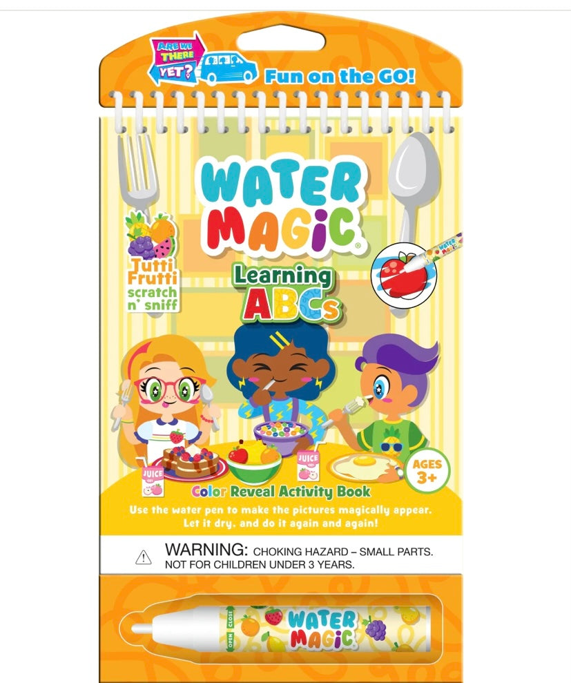Water Magic Activity Set: Learning ABC’s (Tutti Frutti)