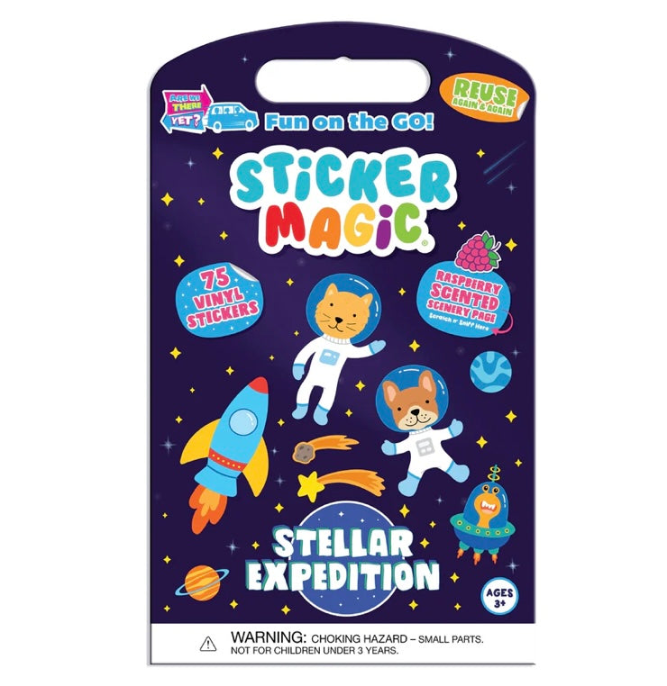 Sticker Magic - Stellar Expedition (Raspberry)