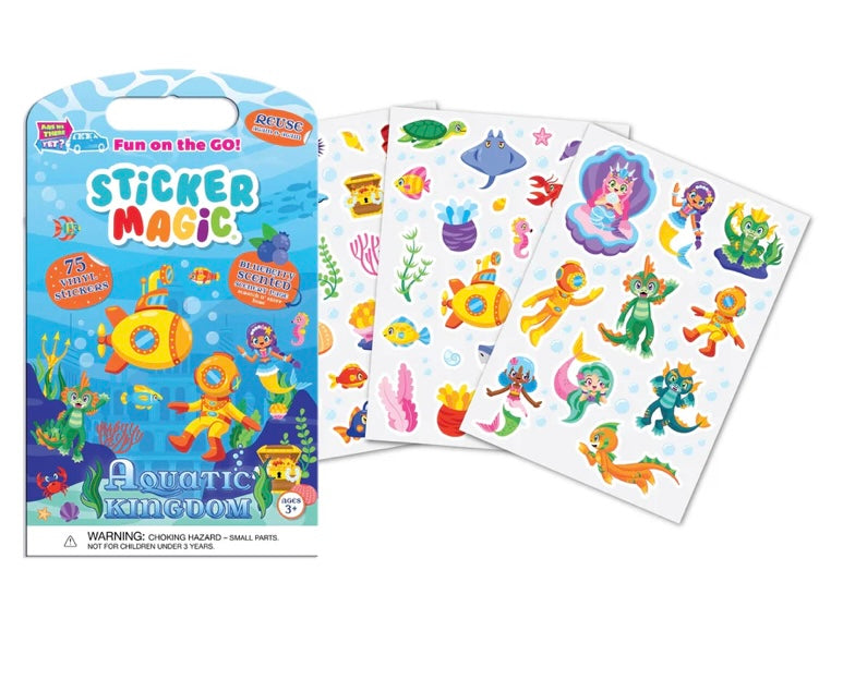 Sticker Magic - Aquatic Kingdom (Blueberry)