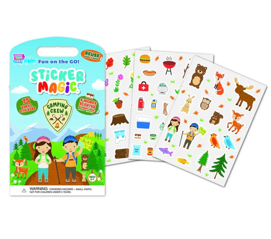 Sticker Magic- Camping Crew (S’mores)