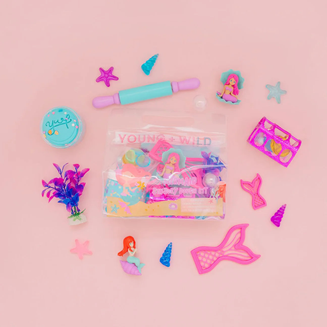 Sensory Dough Bag-Mermaid