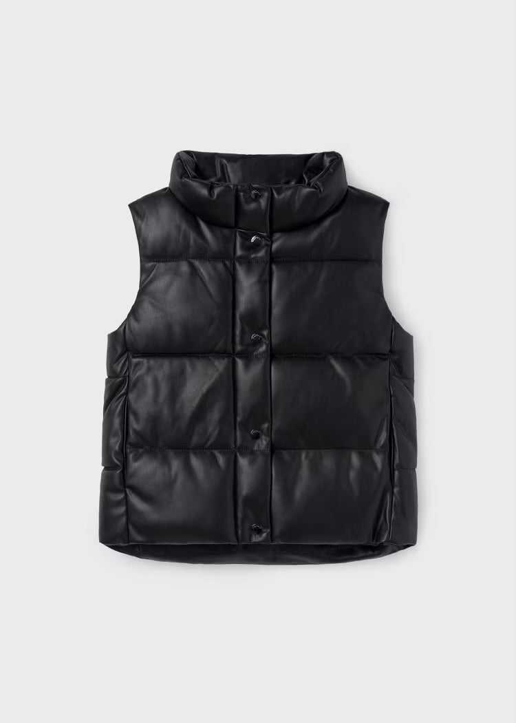 Black Puffer Vest