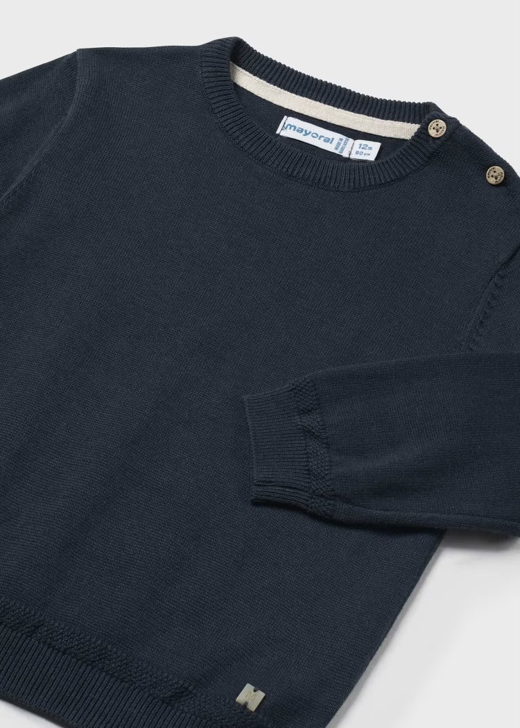 Navy Basic Sweater