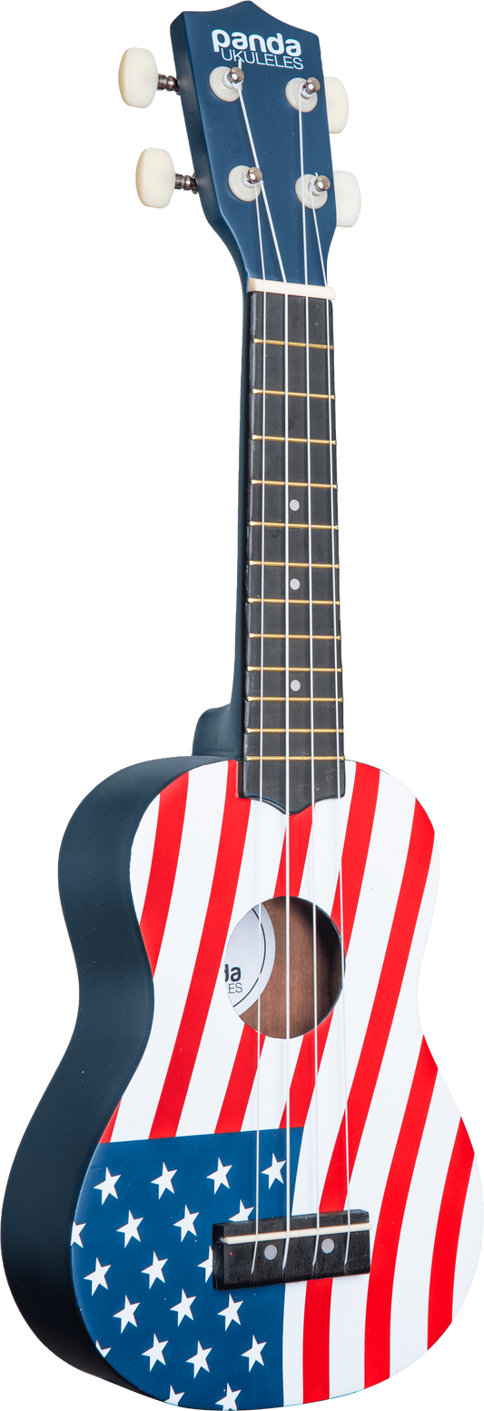 American Flag Ukulele