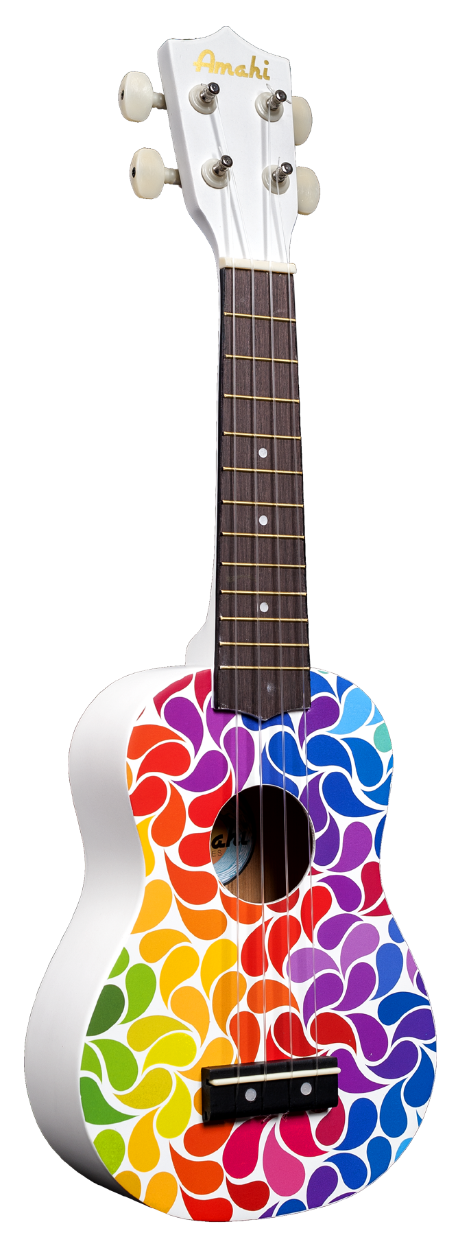 Rainbow Flower Ukulele