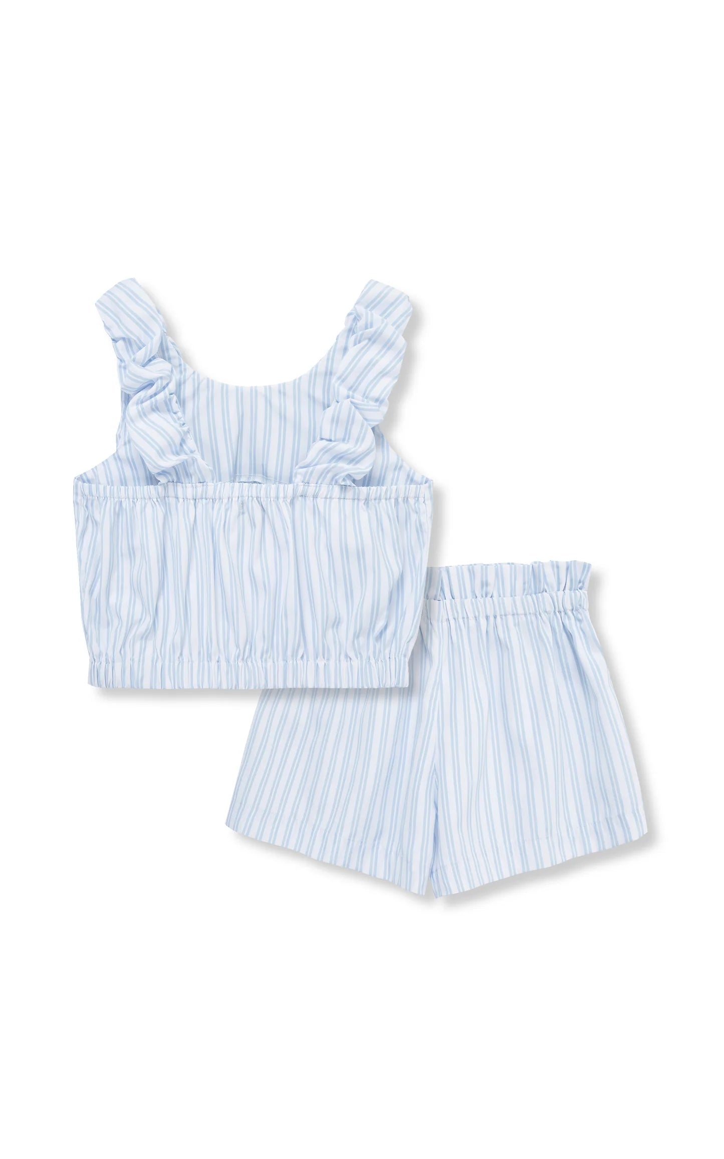 Blue & White Striped Outfit