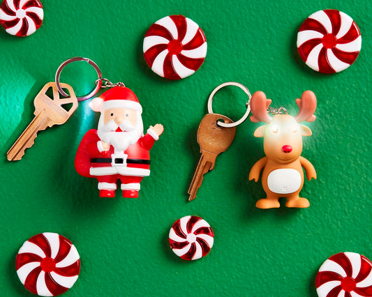 Holiday Light/Musical Key Chain