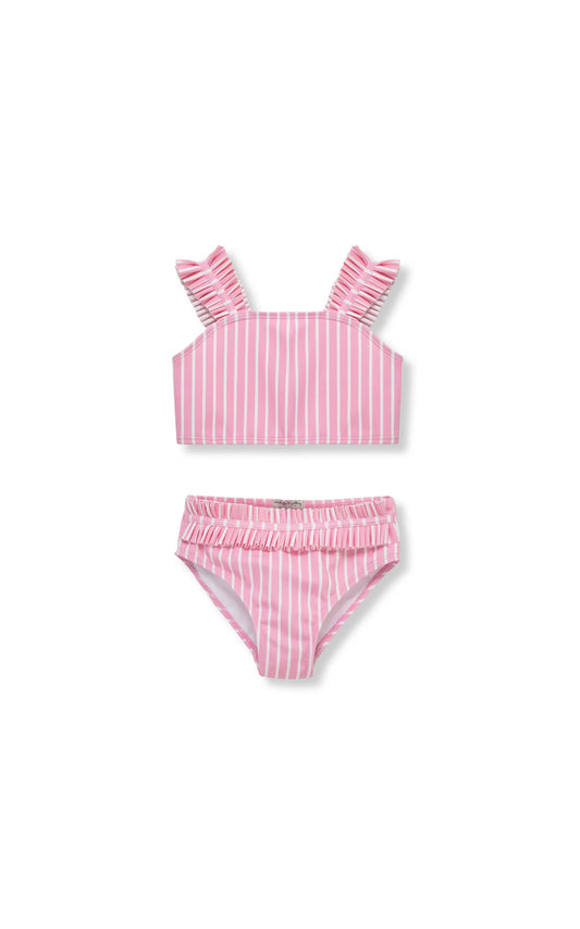 Pink & White Stripe Two Piece