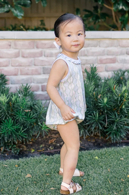 Rosemary Girl Bubble Romper