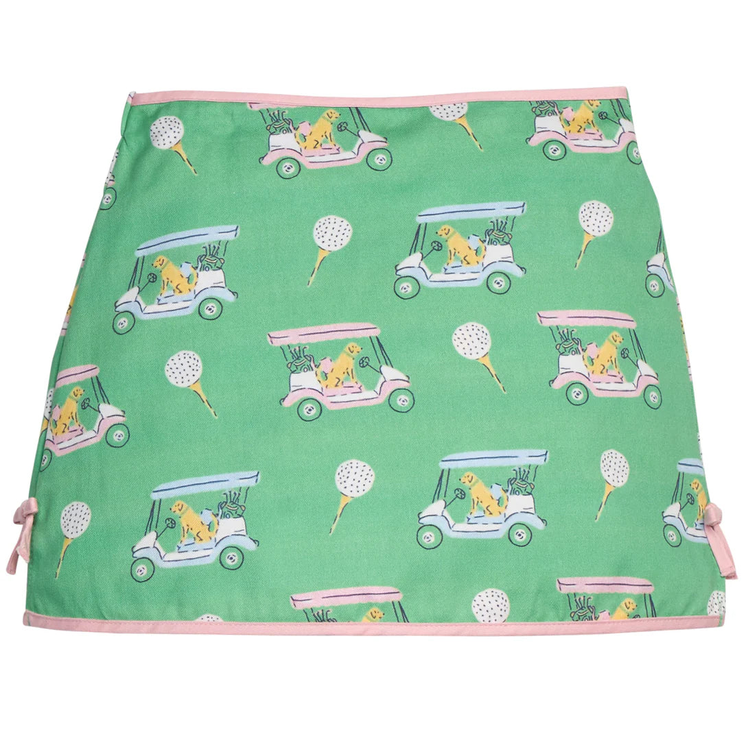 Colleen Skort Pink Paws on Par