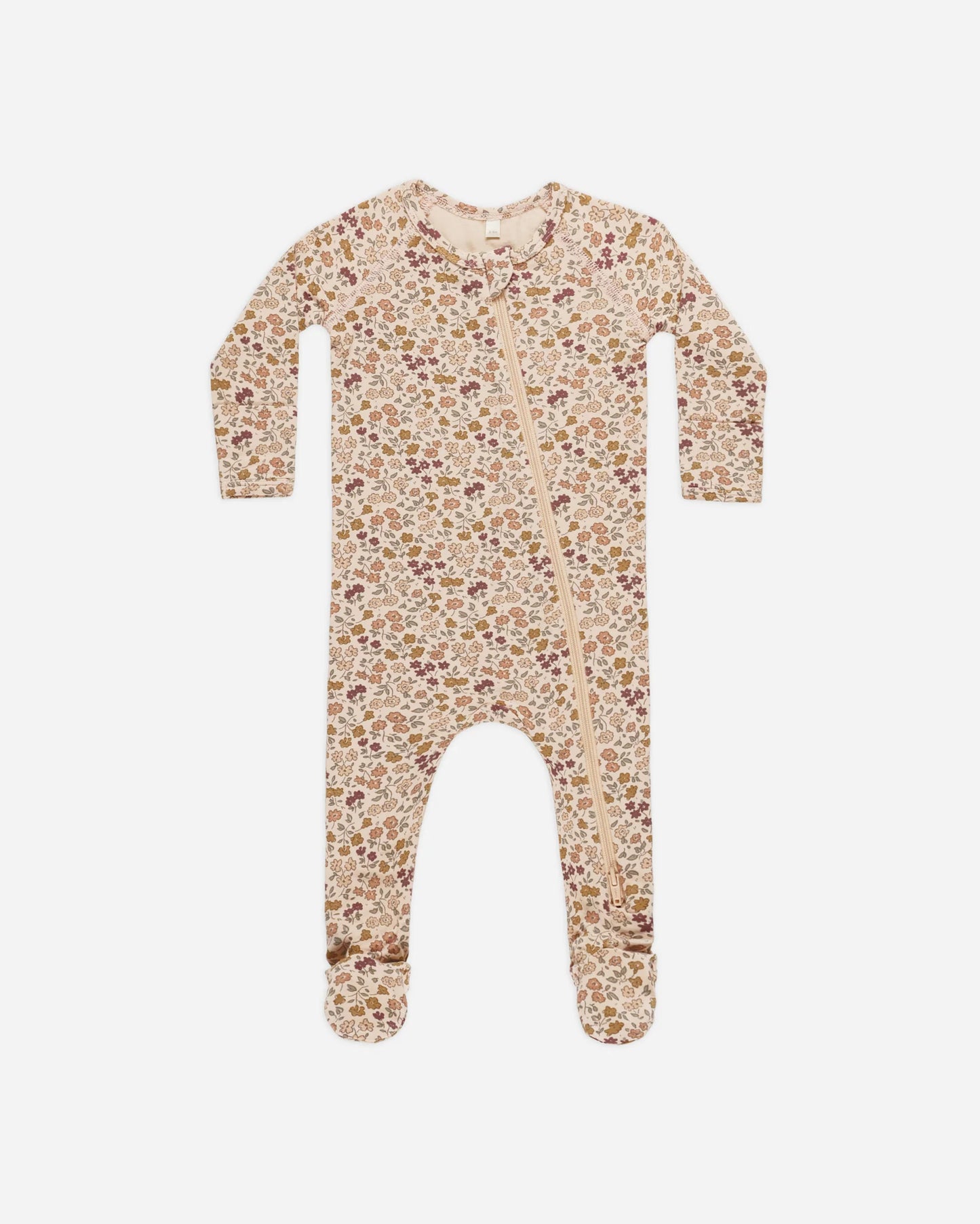 Posy Bamboo Zip Footie