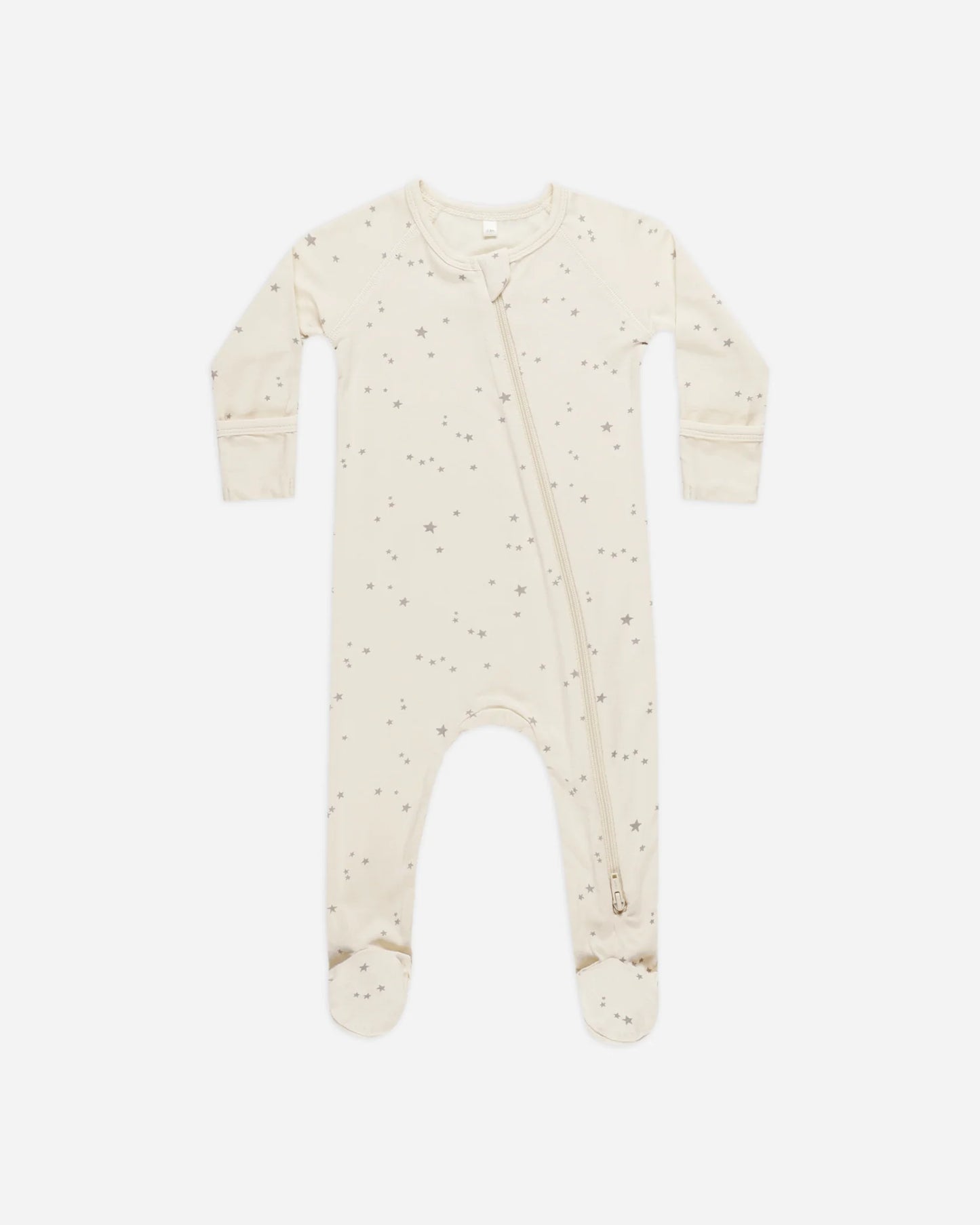 Twinkle Bamboo Zip Footie