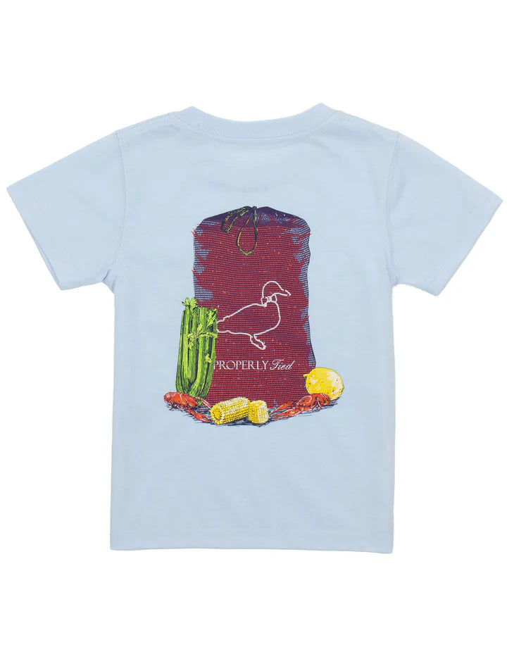 Ice Grey Crawfish Sack Tee