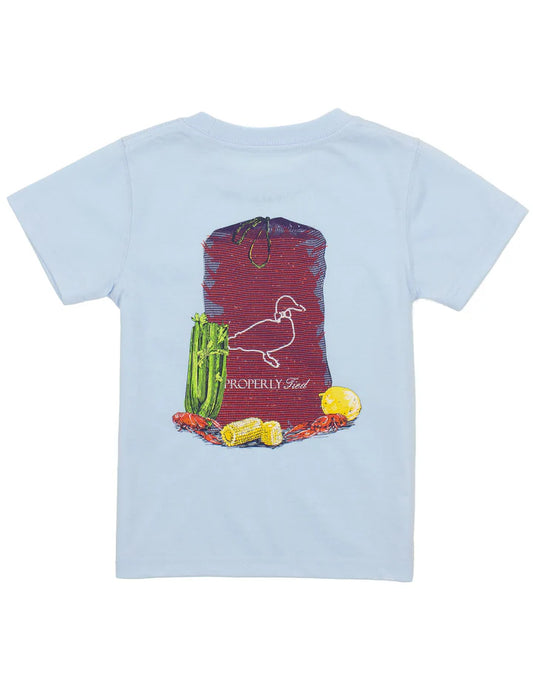 Ice Grey Crawfish Sack Tee