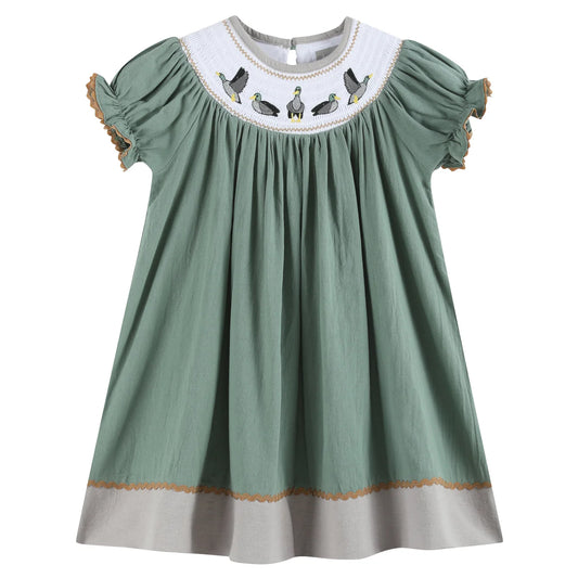 Mallard Smocked Dress